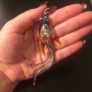 Very beautiful Swarovski brooch, Multicolour , vintage